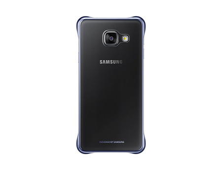 Твърди гърбове Твърди гърбове за Samsung Луксозен твърд гръб ултра тънък кристално прозрачен оригинален EF-QA310 за Samsung Galaxy A3 2016 A310F графитен кант